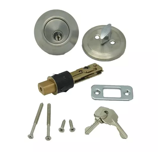 AP Products 013-222-SS Interior Dead Bolt 1″ Throw, Stainless Steel