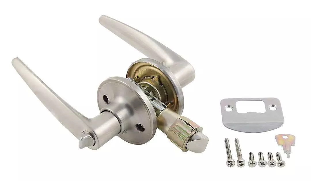 AP Products 013-231-SS Entry Door Lock - Silver - Lever