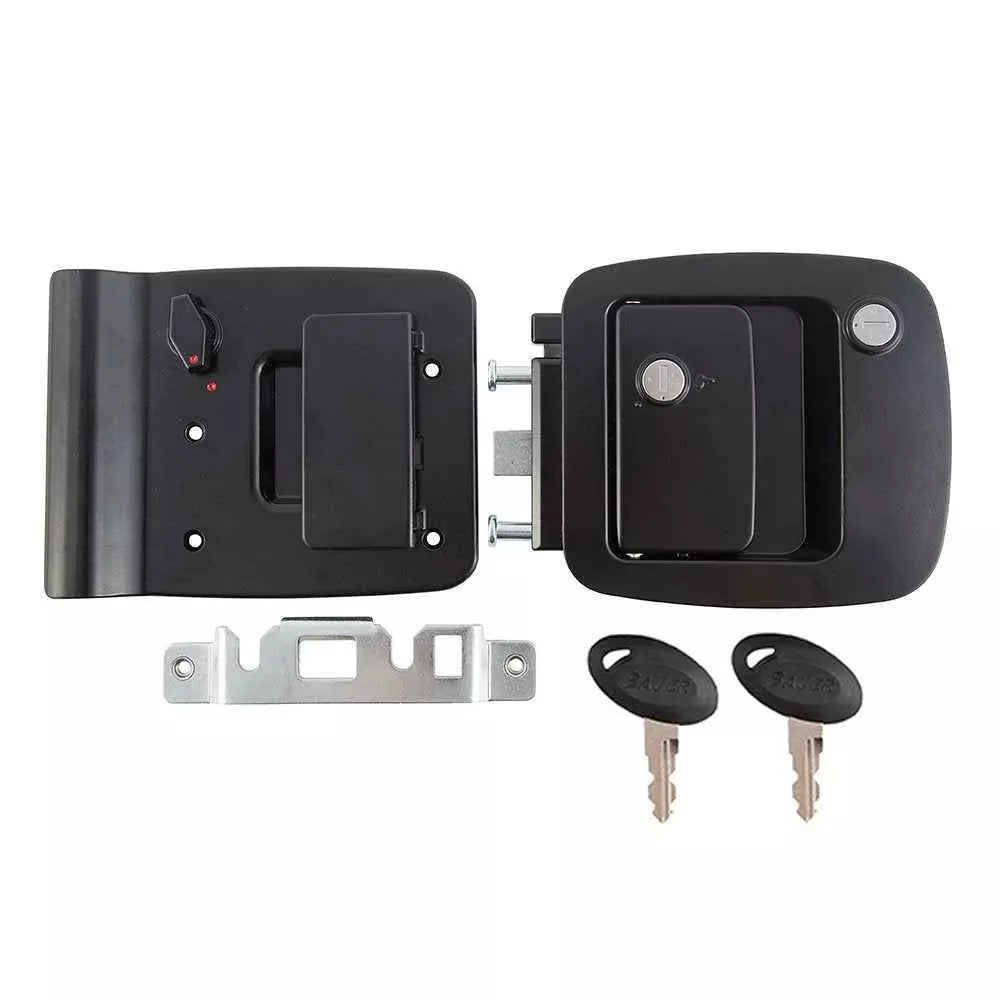 AP Products 013-257 Entry Door Lock - Black - Paddle