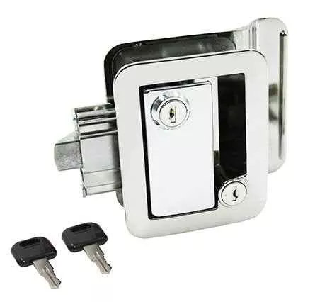 AP Products 013-572 Entry Door Latch - Dead Bolt, Silver