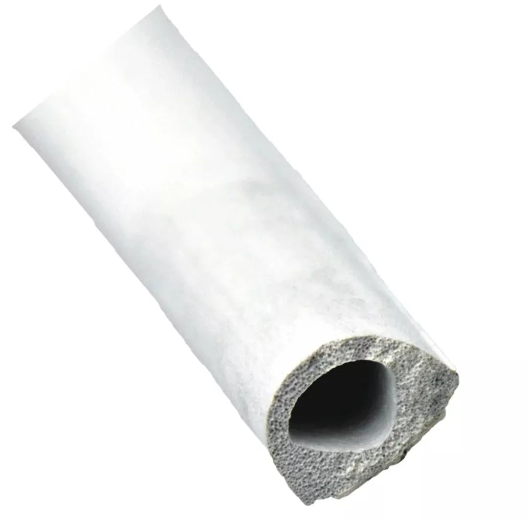 AP Products 018-204 Non Ribbed D Seal Door/Window Seal - 50 ft, White