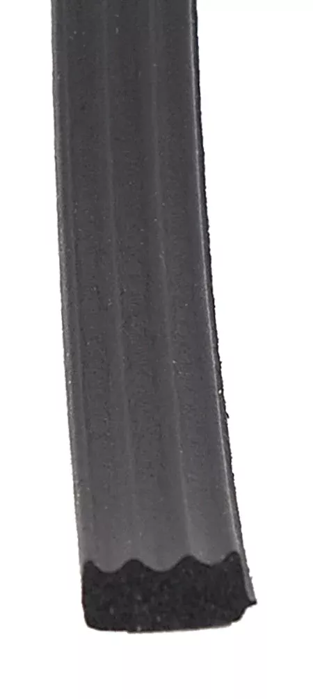 AP Products 018-664 Ribbed Door/Window Seal - 50 ft, Black