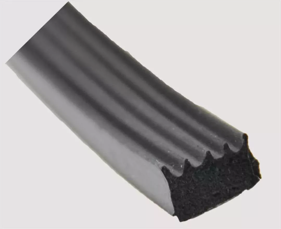 AP Products 018-855 Ribbed Seal Door/Window Seal - 50 ft, Black