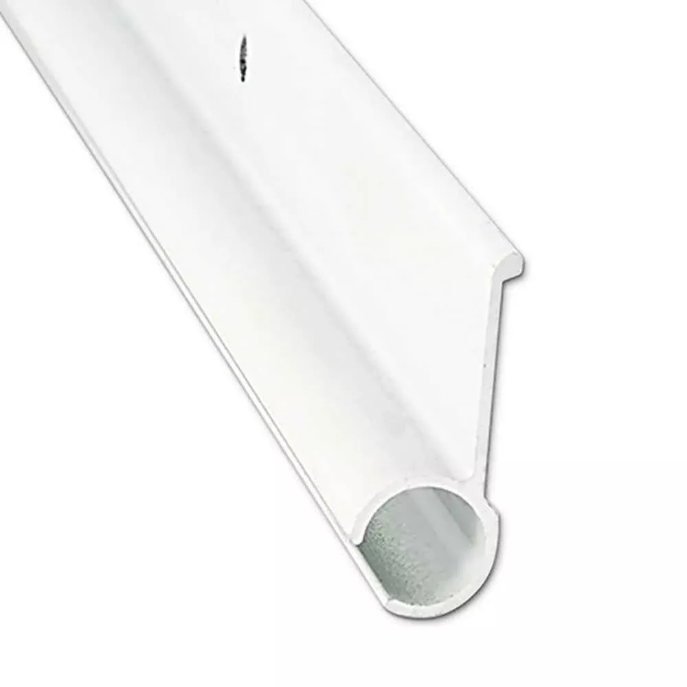 AP Products 021-50801-16 Awning Rail Standard - 16 ft, Polar White