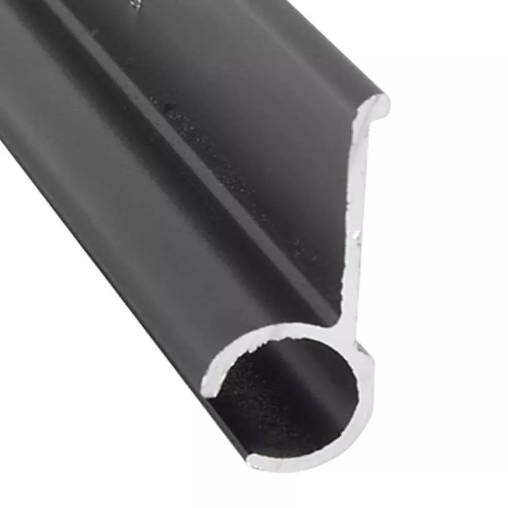 AP Products 021-50802-16 Awning Rail Standard - 16 ft, Black