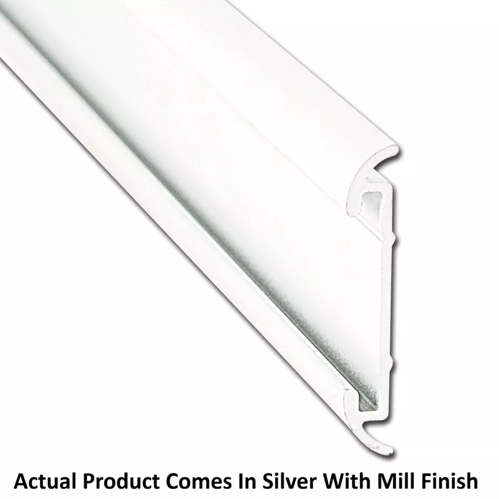 AP Products 021-54603-8 Flat Trim Insert - 8 ft, Mill