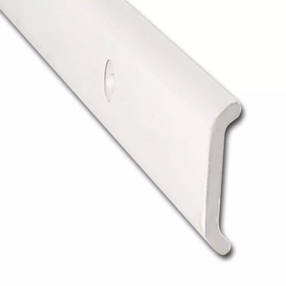 AP Products 021-87201-8 Flat Trim - 8 ft, Polar White