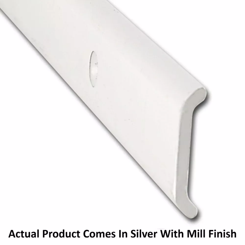 AP Products 021-87203-16 Flat Trim - 16 ft, Silver