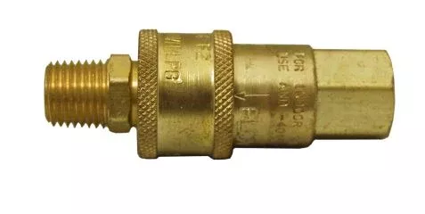AP Products ME-GMC4 Propane Hose Connector - Gold