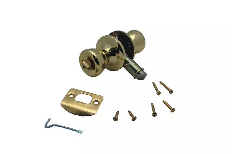 AP Products013-202 Interior Privacy Door Knob - Brass