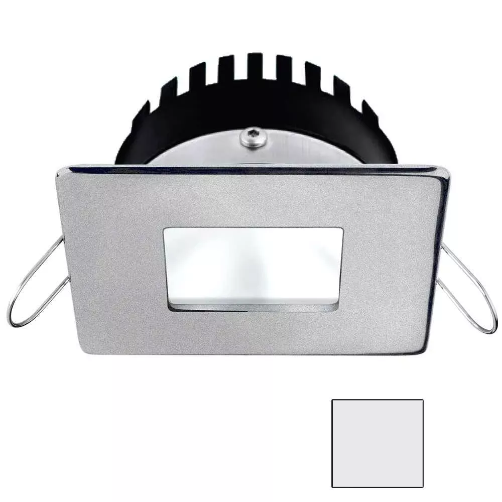 Apeiron PRO A506 – 6W Spring Mount Light – Square/Square – Cool White – Brushed Nickel Finish