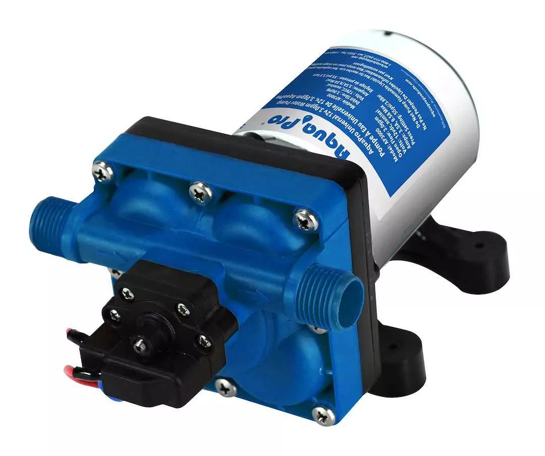 Aqua Pro 21849 Fresh Water Pump - 12V DC, 3 GPM, 55 PSI