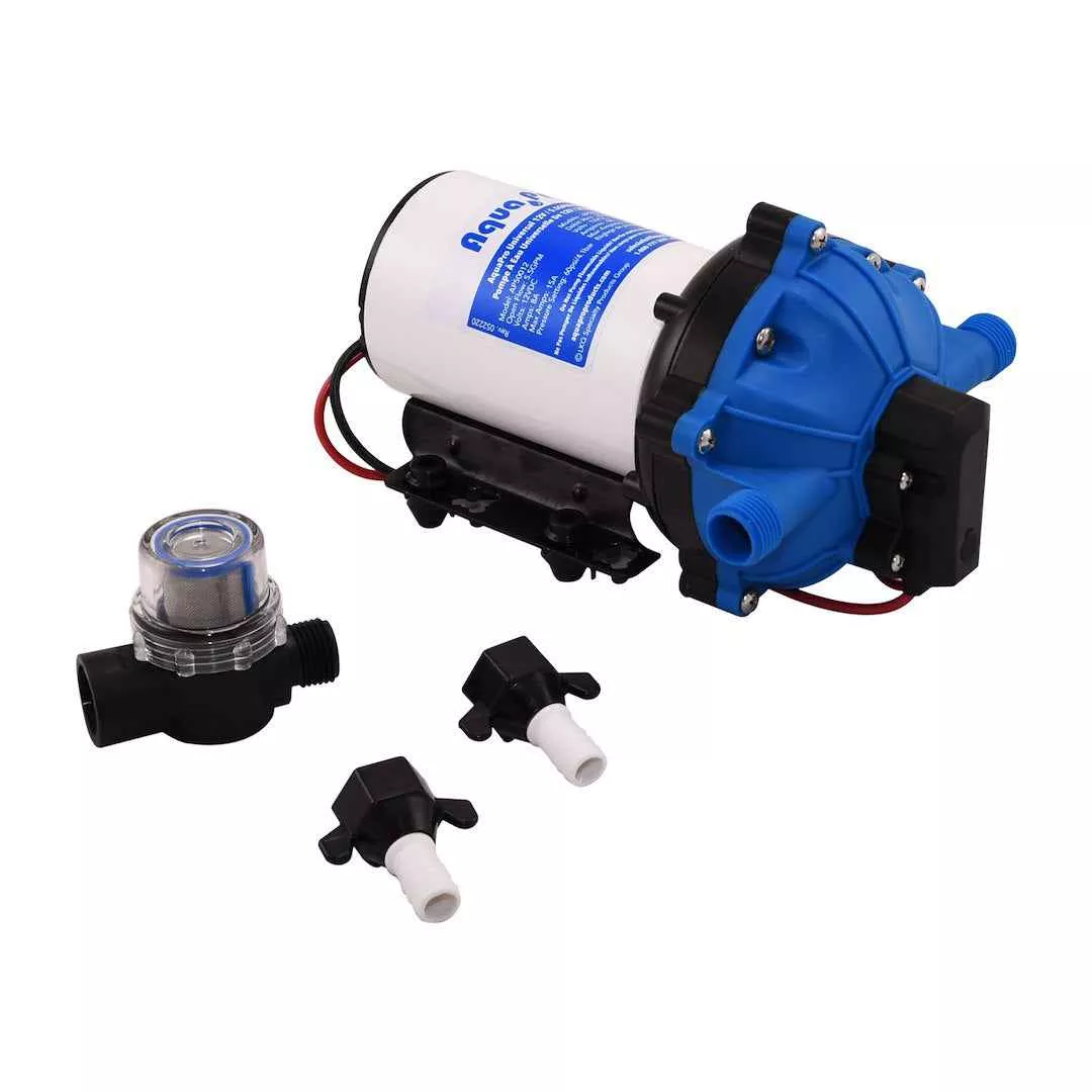 Aqua Pro 21863 Fresh Water Pump - 12V DC, 5.5 GPM, 60 PSI