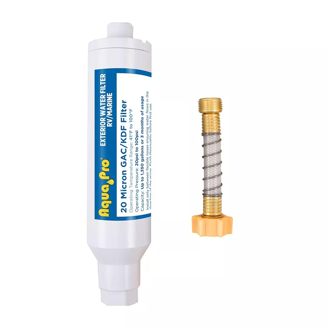 Aqua Pro 21880 Inline Fresh Water Filter - 20 Micron