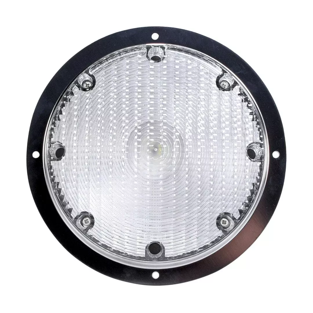 Arcon Round Incandescent Porch Light 16193 – 12V, Silver