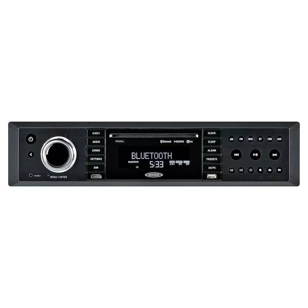 ASA Electronics AM/FM Bluetooth Stereo with CD/DVD and USB – JWM92A