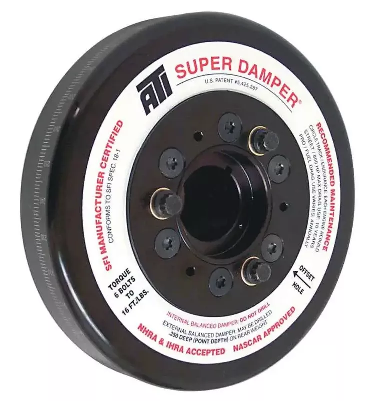 ATI Damper – 8.074in – Steel – Chevy BB – 3 Ring – 1Pc
