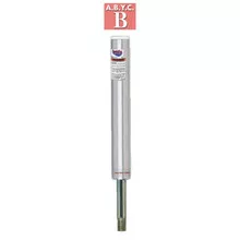 Attwood 2114 Lock’N-Pin 3/4 ” Pin Post – Brushed Aluminum, Fixed 11 ” Hgt, 1.5 ” Dia, Non-Threaded