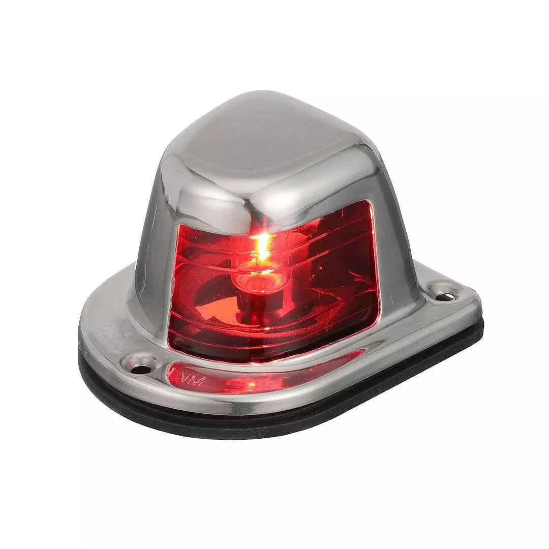 Attwood Marine 12V Side Navigation Light - Red – 66319R7