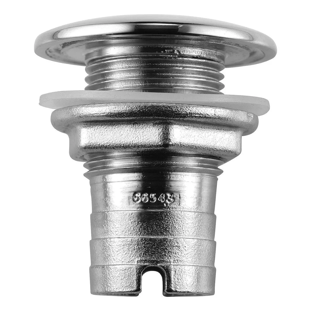 Attwood Marine Boat Scupper - Barbed Thru-Hulls – 66543-3