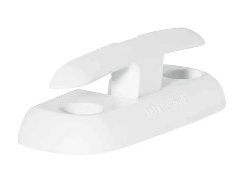 Attwood Marine Fold-Down Dock Cleat - 8 in, White – 12049-4