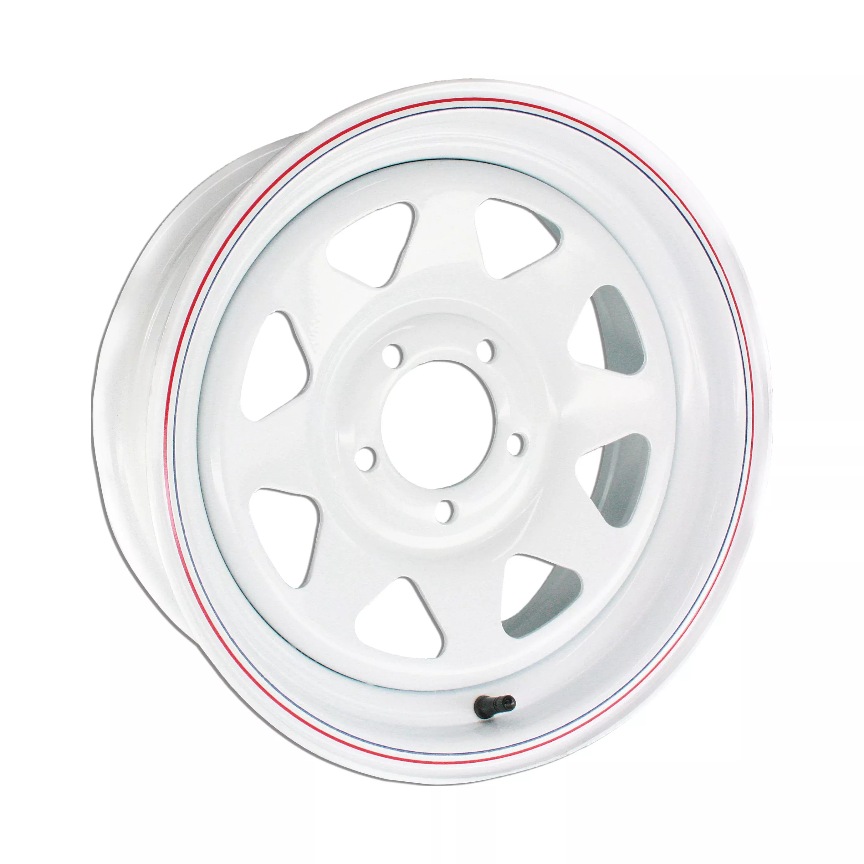 AWC 8 SPOKE STEEL TRAILER WHEEL 12"X4" - 58-8000