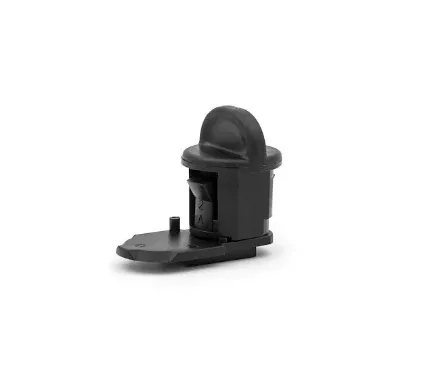 B&B Molders 94157 Hatch Thumb Lock Plastic Black