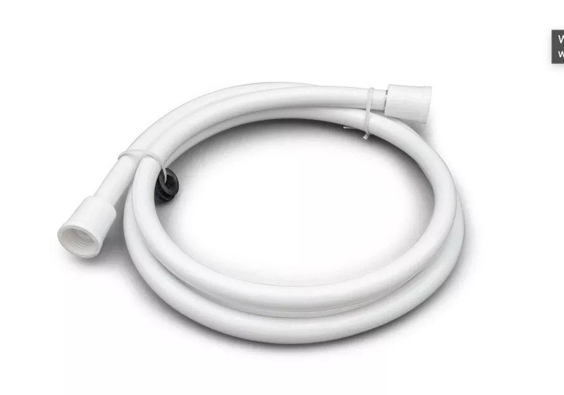B&B Molders 94199 Exterior Shower Hose 60", White