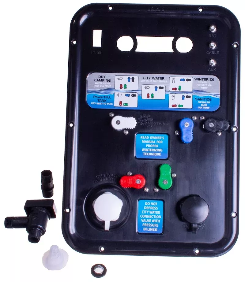 B&B Molders | Fresh Water Management System | 94143 | Nautilus P1 | Exterior | Black