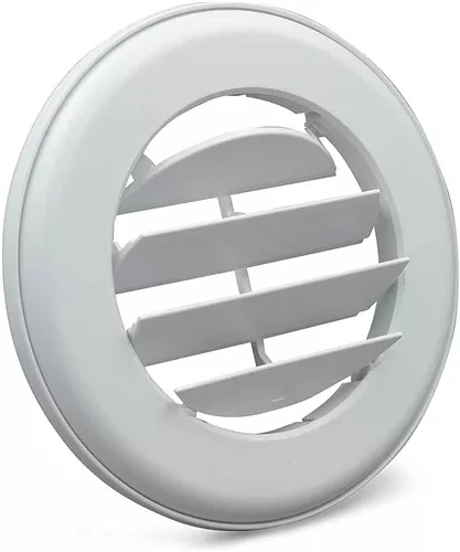 B&B Molders | Heating/ Cooling Ceiling Duct | 94270 | 4-3/4 Inch Diameter Cutout | 1/4 Inch Collar Depth