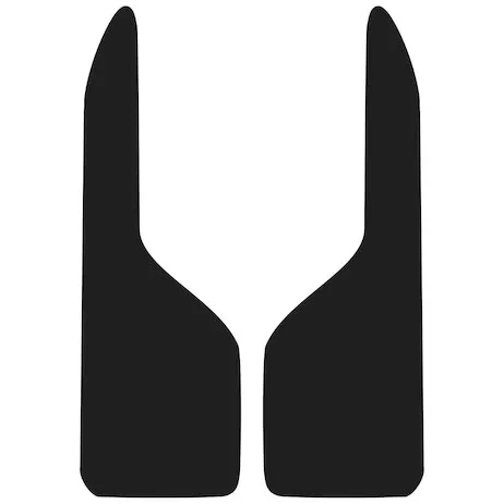 B1237PPB - Thermo Flex Fender Guard Black Mudflaps 12x37 Inch