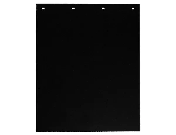 B36PSRPB - Spray Reducing Grooved Black Polymer Mudflaps 24x36 Inch