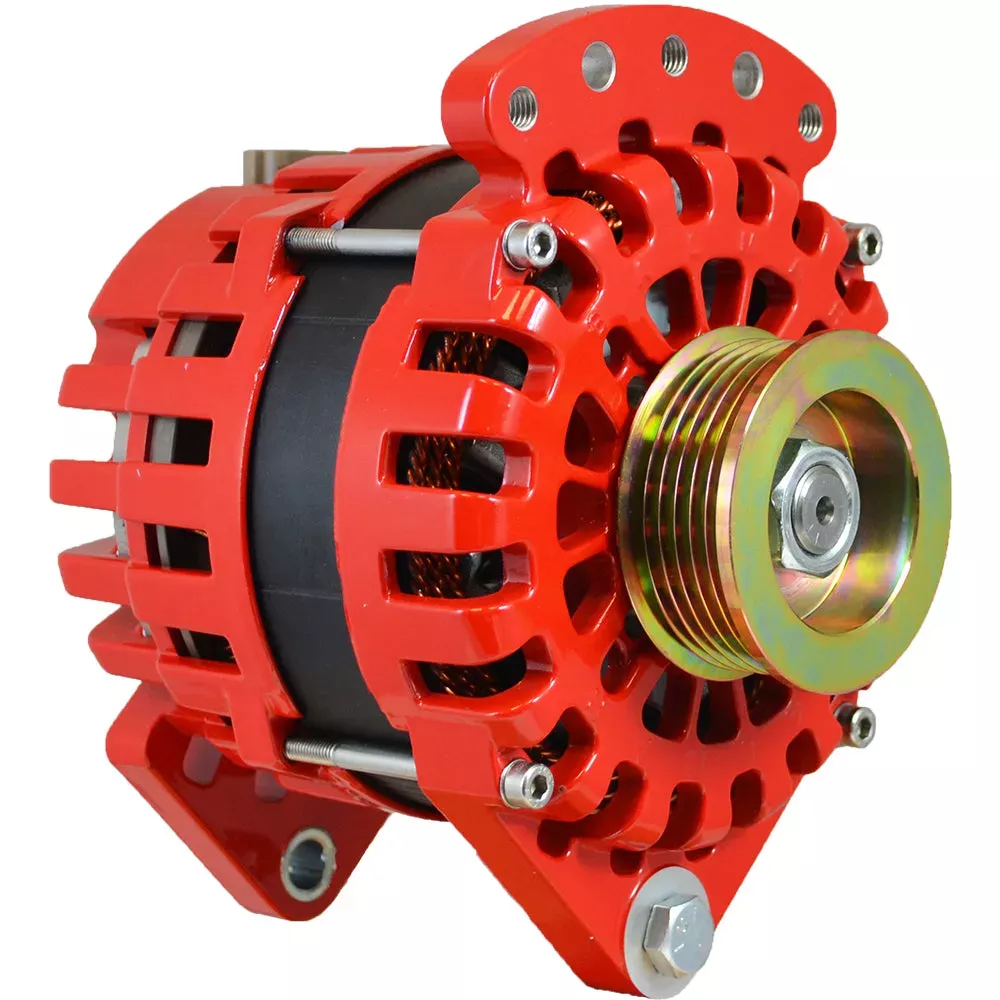 Balmar Alternator 3.15 ” Dual Foot Saddle K6 Serpentine Pulley – 170A – 12V