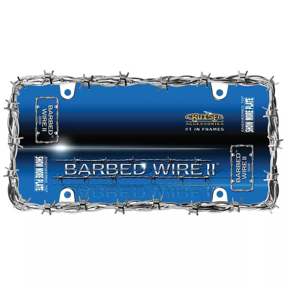 BARBED WIRE II, CHROME