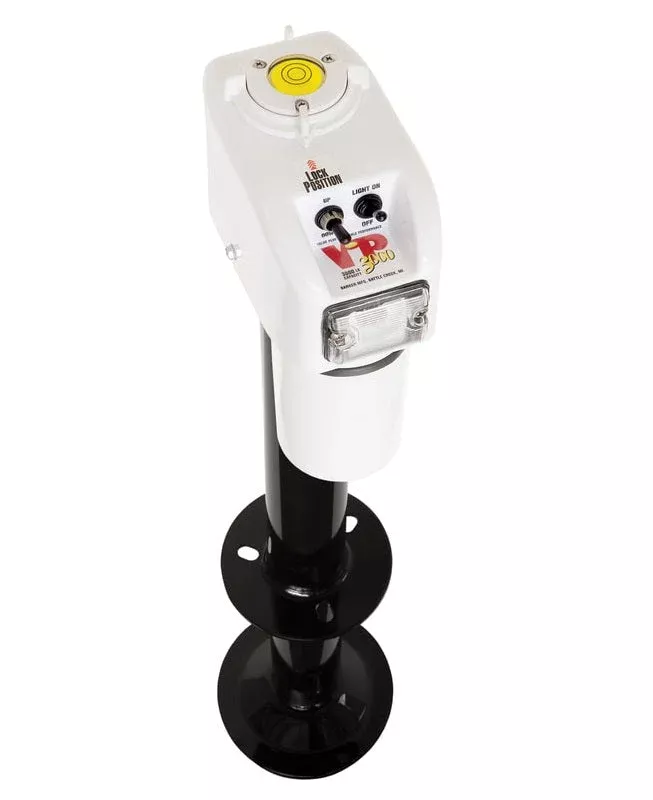 Barker Mfg. Electric Tongue Jack - 3000 lb, 18 in Lift – 30826