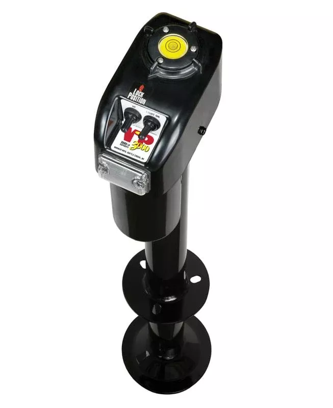 Barker Mfg. Electric Tongue Jack - 3000 lb, 18 in Lift – 32453