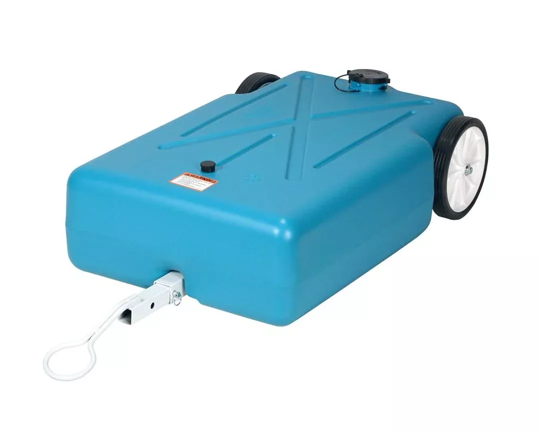 Barker Mfg. Portable Waste Holding Tank - 30 Gallon – 31342