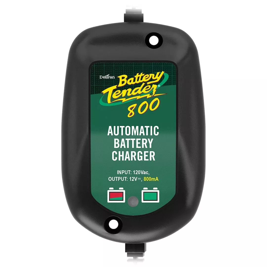 Battery Tender 12V 800mA Battery Charger - Lead-Acid/LiFePO4 – 0220150