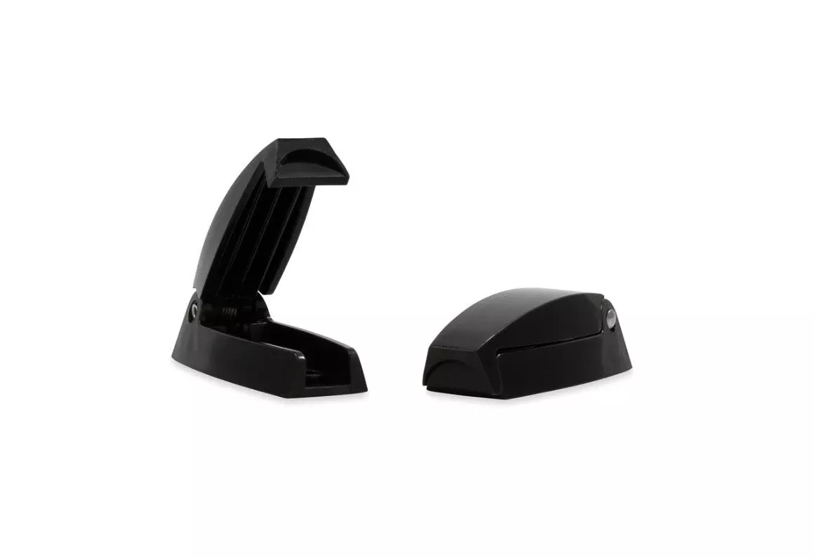 Black Catch Baggage Door Pair