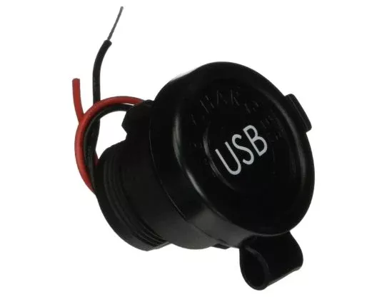 BLACK USB CHRGR KIT W/CVR