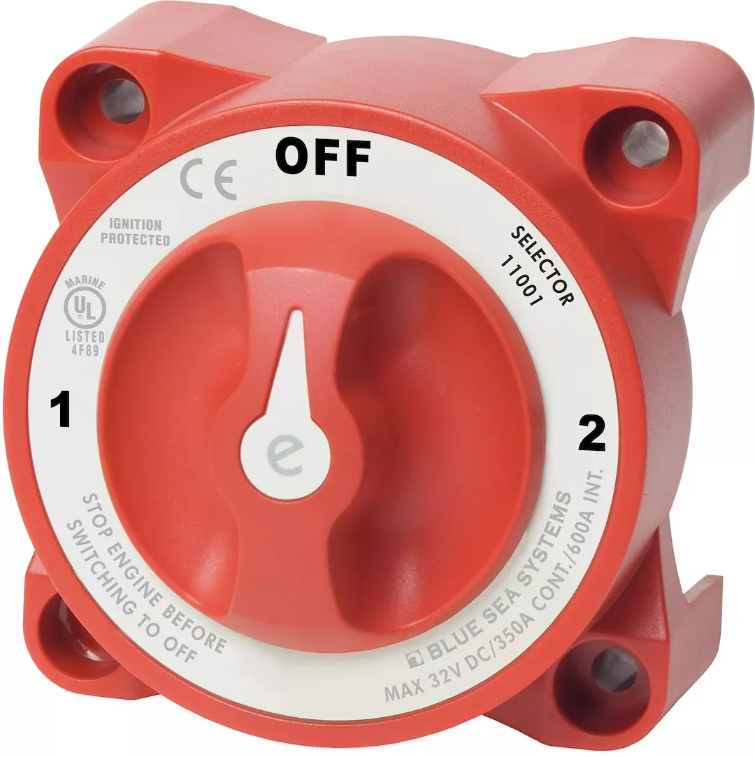 Blue Sea 11001-BSS 3-Position Battery Selector Switch - 32V