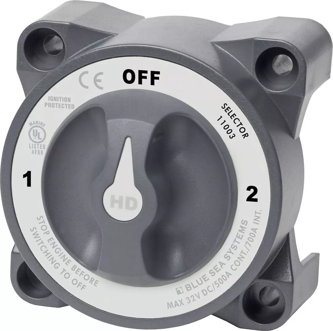 Blue Sea 11003-BSS 3-Position Battery Selector Switch - 32V