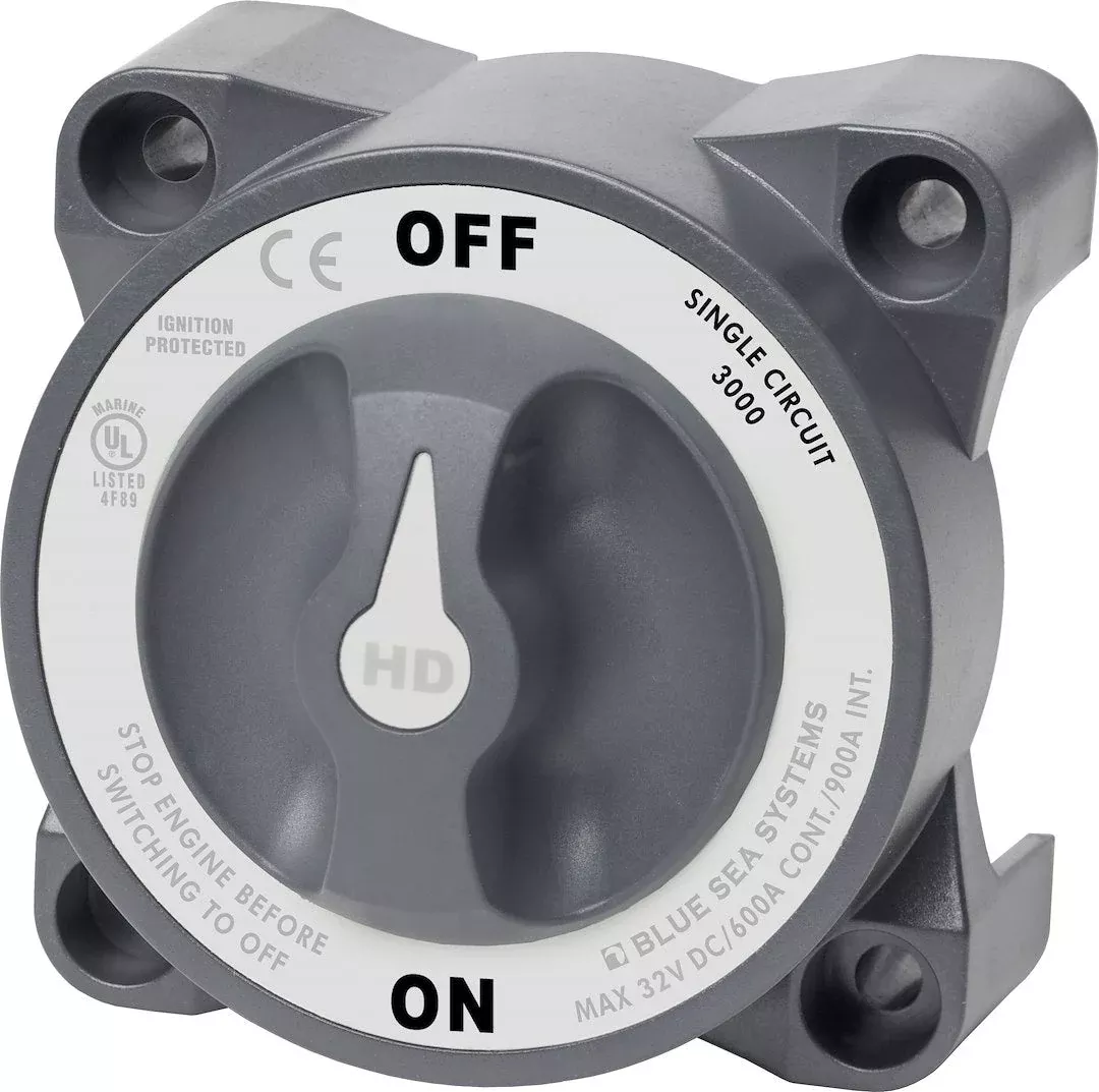 Blue Sea 3000-BSS 600A Battery Disconnect Switch