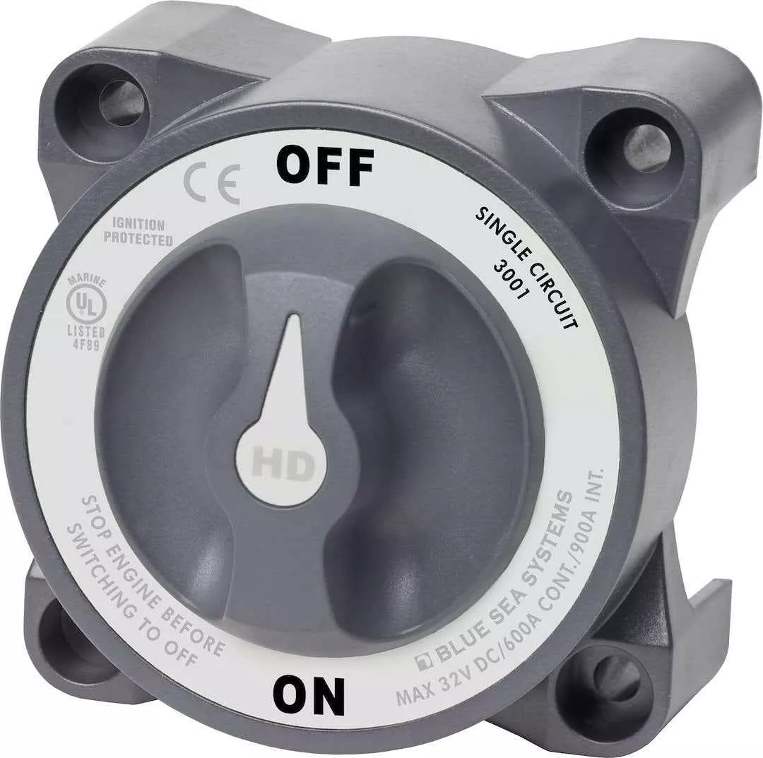 Blue Sea 3001-BSS 600A Battery Disconnect Switch