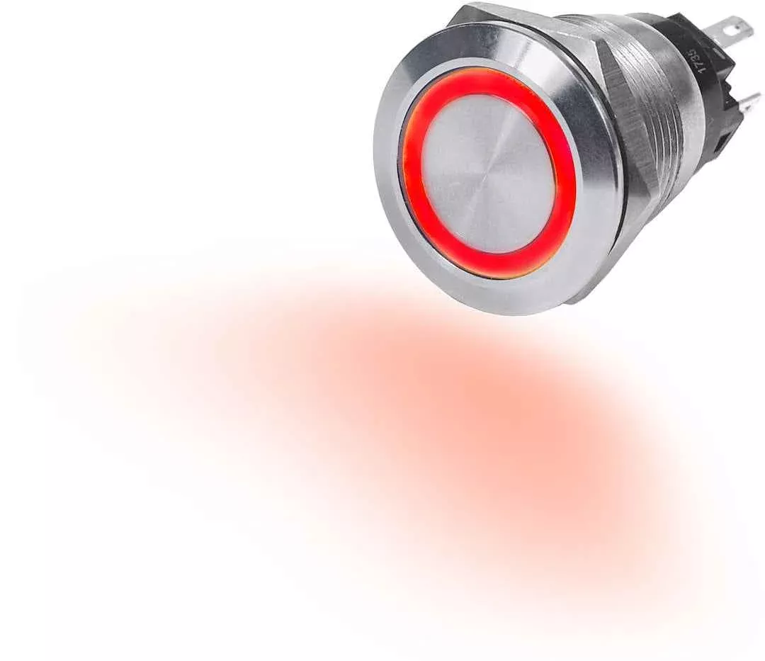 Blue Sea 4163-BSS 10A Momentary Push Button Switch