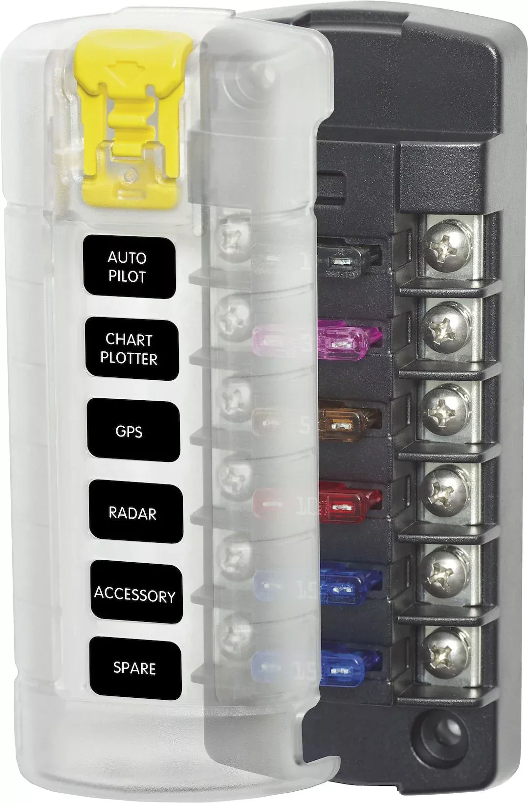 Blue Sea 5035-BSS 6-Circuit ATO/ATC Fuse Block