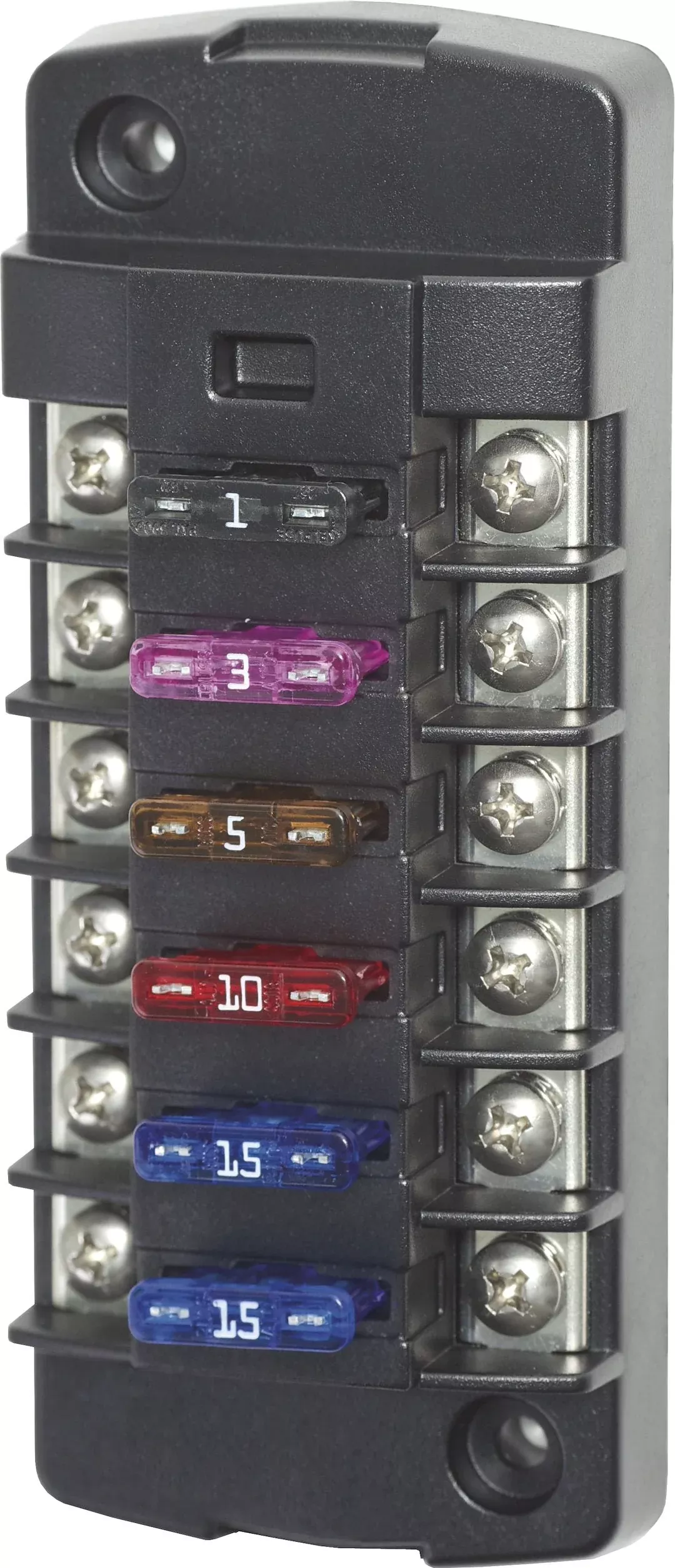 Blue Sea 5037-BSS 6-Circuit ATO/ATC Fuse Block