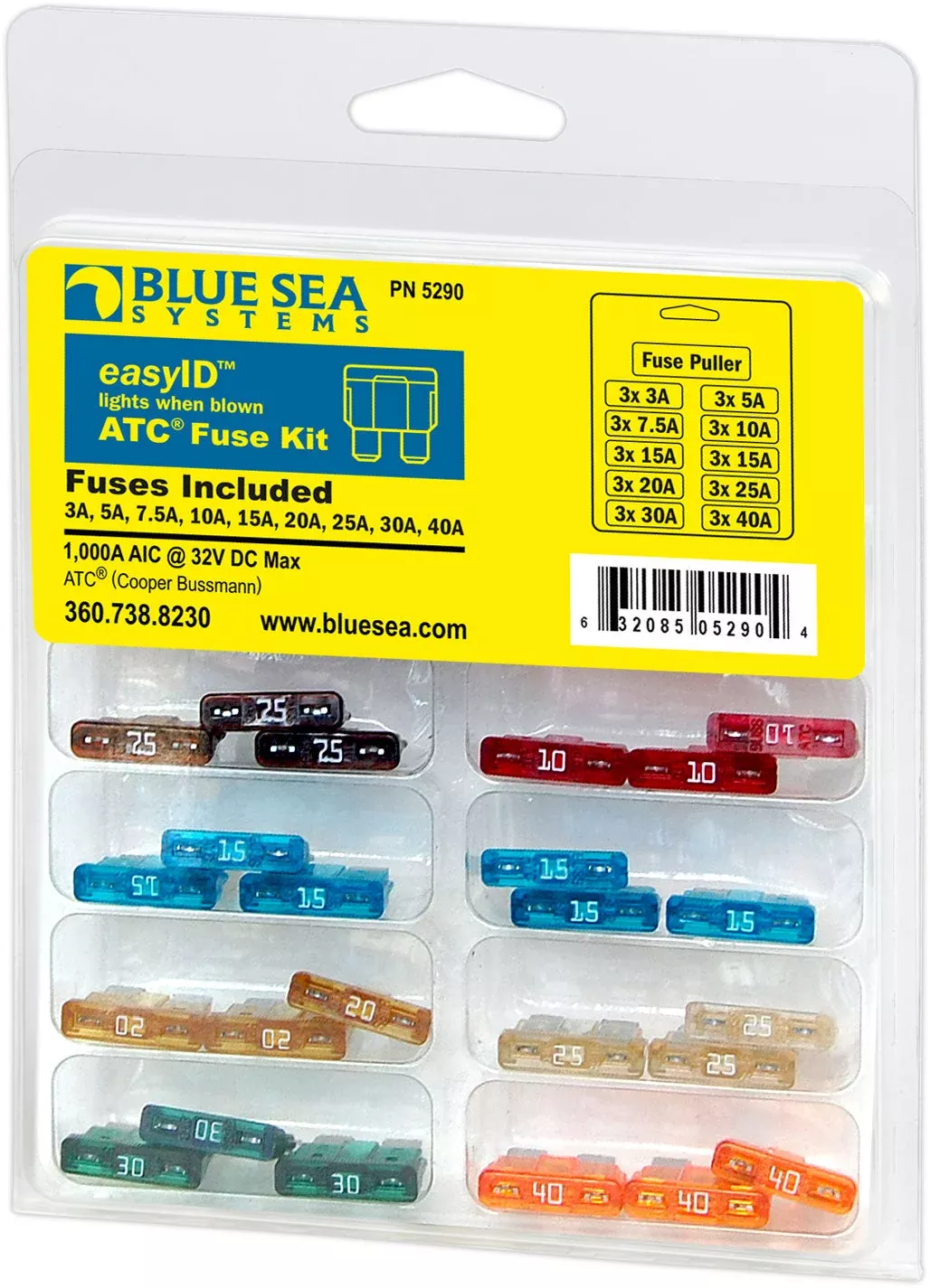 Blue Sea 5290-BSS 27-Piece Blade Fuse Assortment