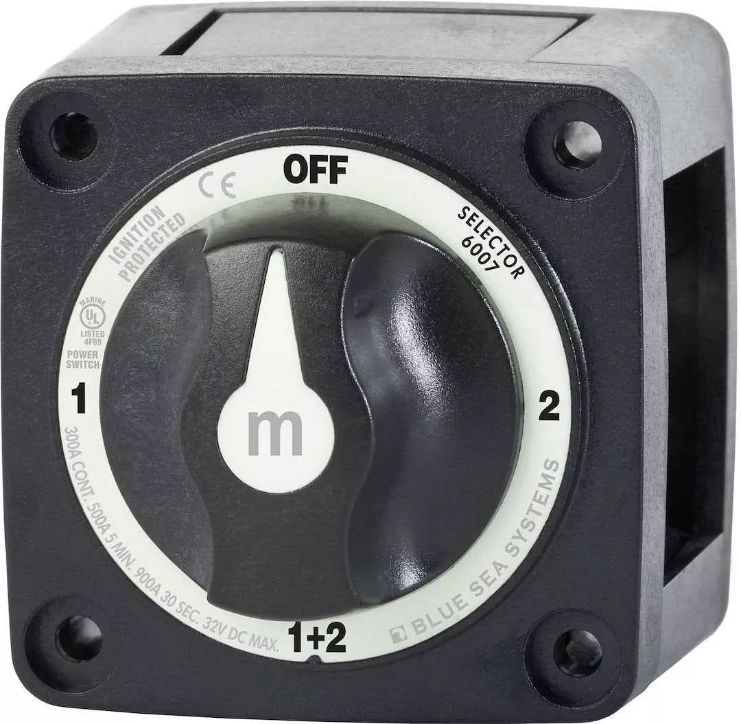 Blue Sea 6007200-BSS 4-Position Battery Selector Switch - 32V