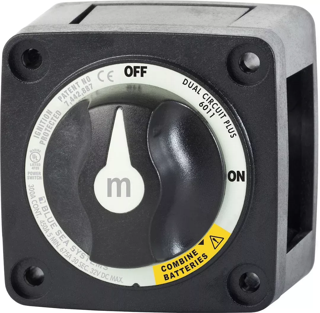 Blue Sea 6011200-BSS 3-Position Battery Selector Switch - 32V